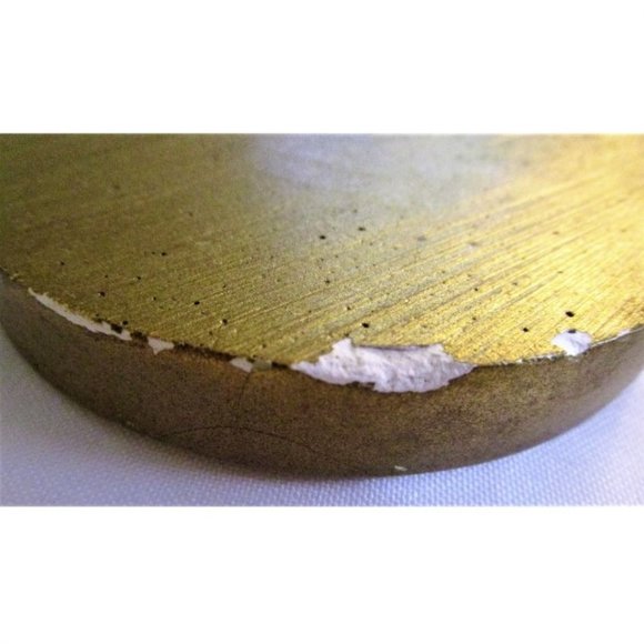 Currier & Ives Small Round Decorative Plaque, circa early 1900s - Picture 4 of 6